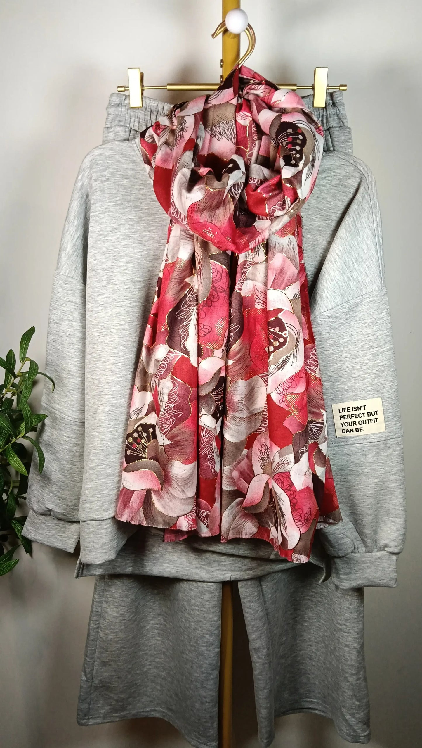 Chándal Conjunto letrero Sudadera Pantalón (3 colores)