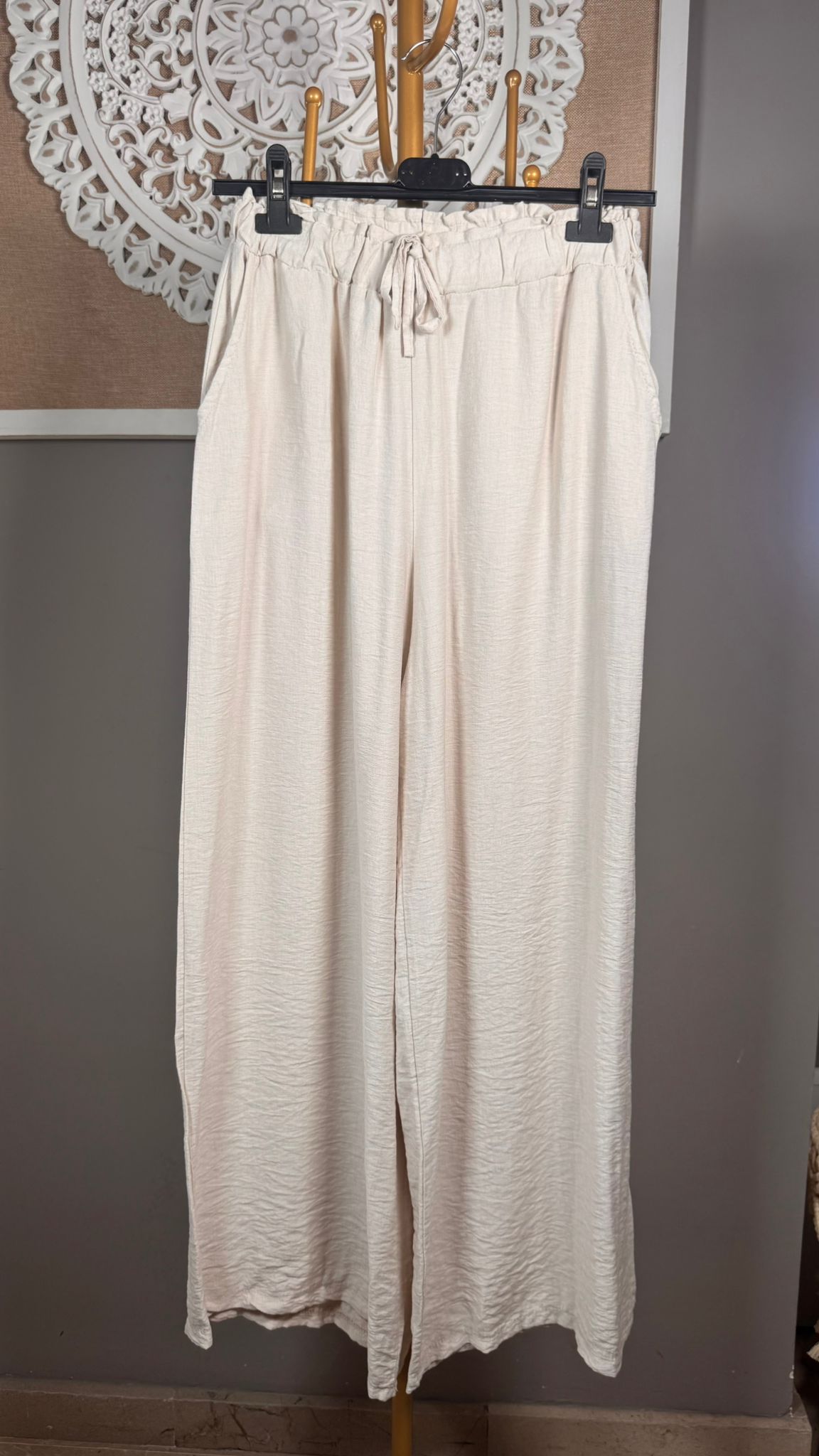 Pantalón Palazzo fluido (4 colores)