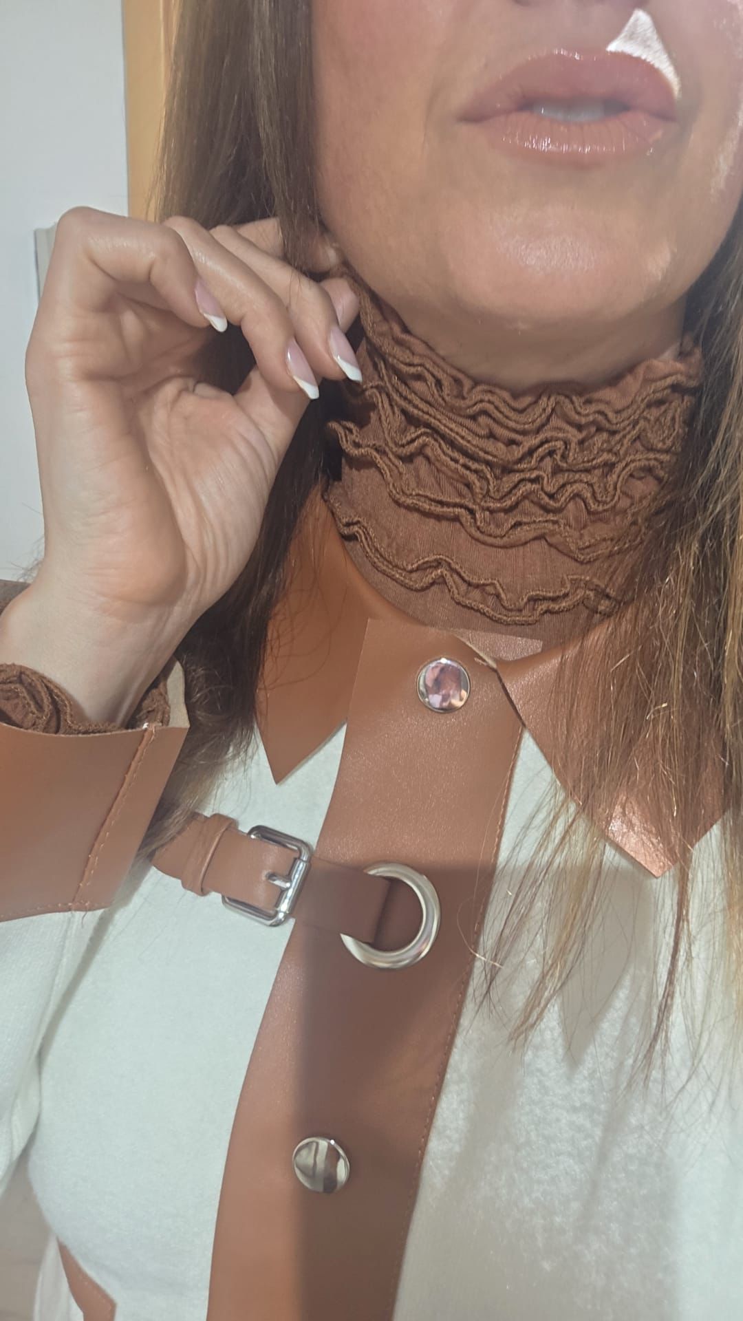 Camiseta Térmica Cuello Volante (4 colores)