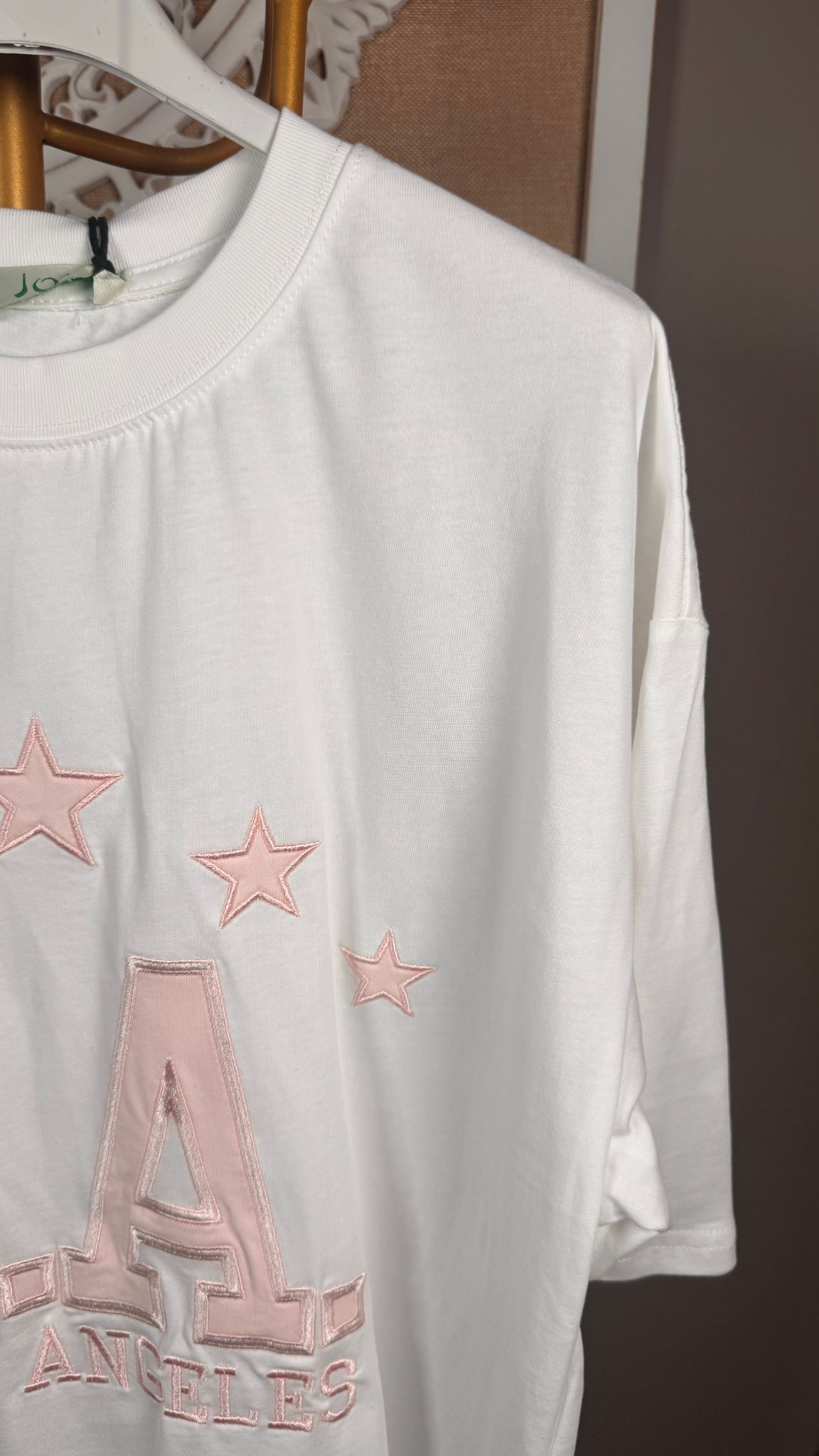 ⭐ Camiseta LA Los Angeles Bordada