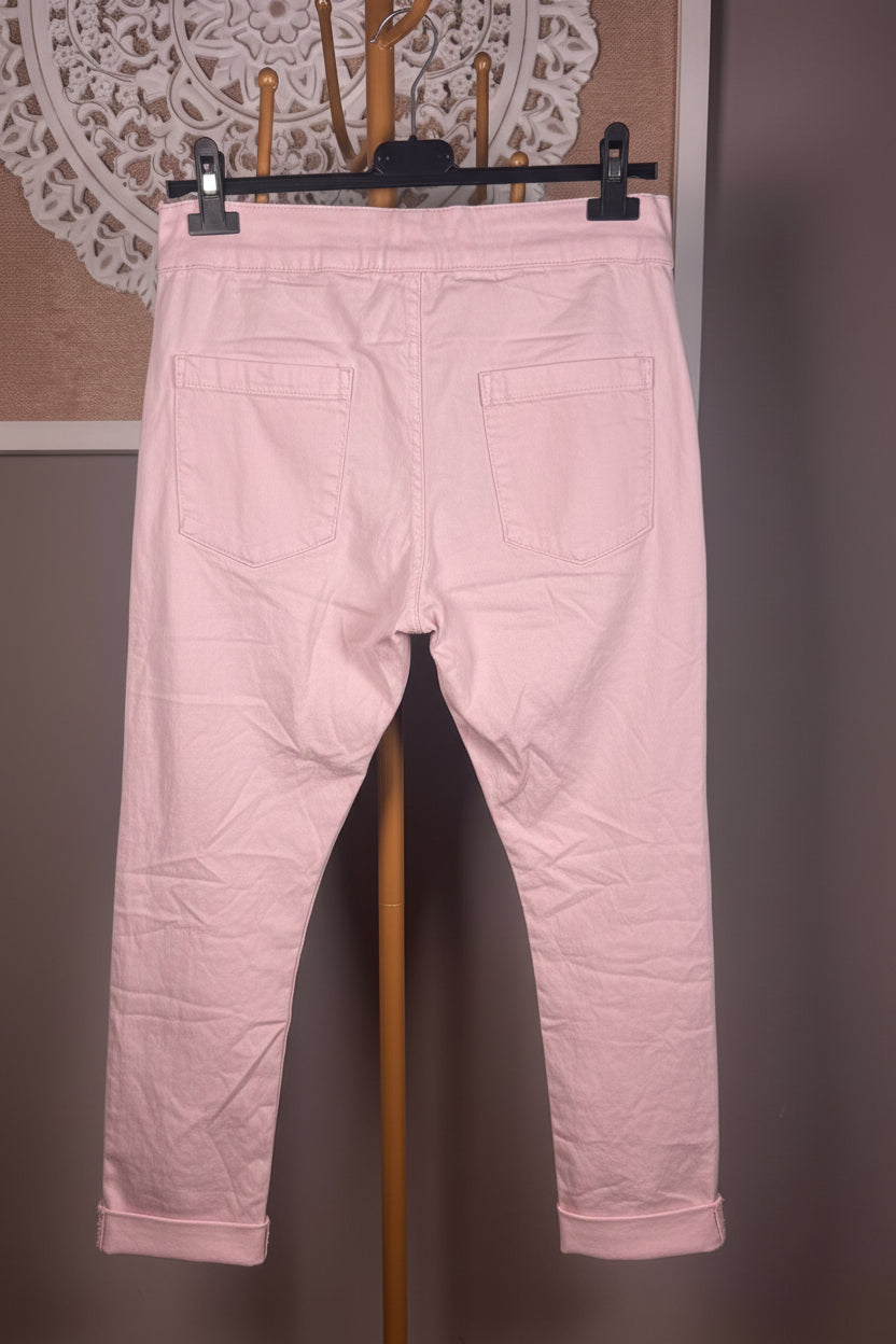 🧵 Pantalón Jogger con Cremalleras Decorativas y Bolsillos Largos (2 colores)