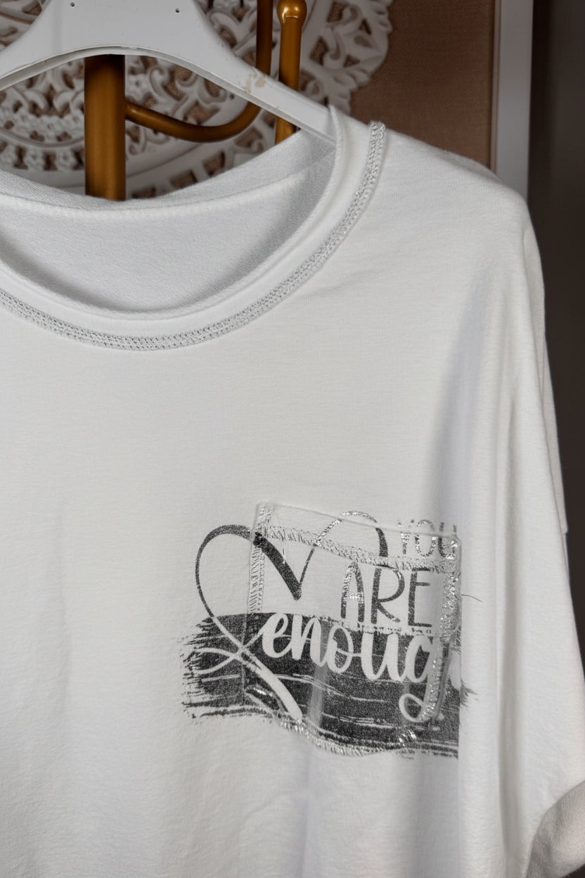 ✨ Camiseta Manga Larga ‘You Are Enough'