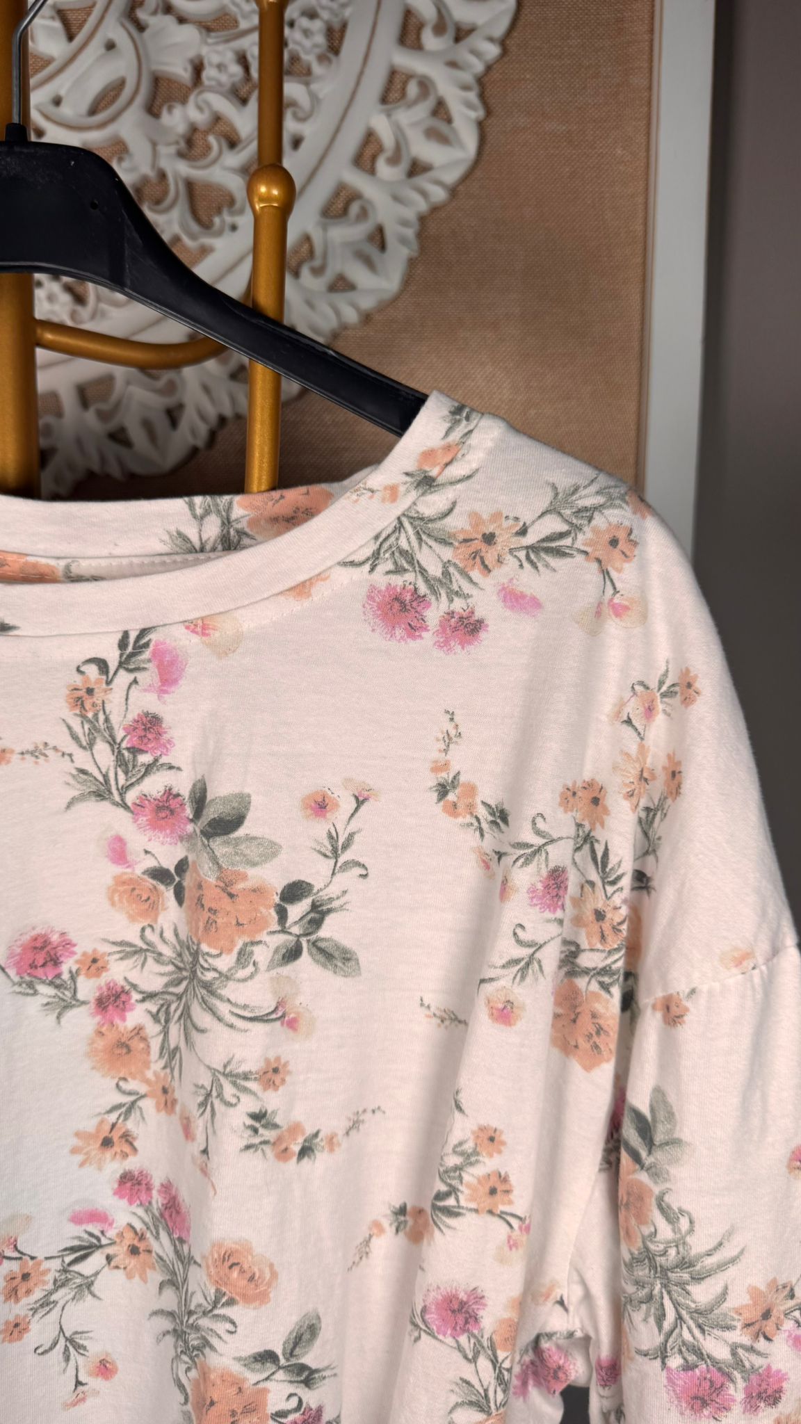 Camiseta Estampado Floral