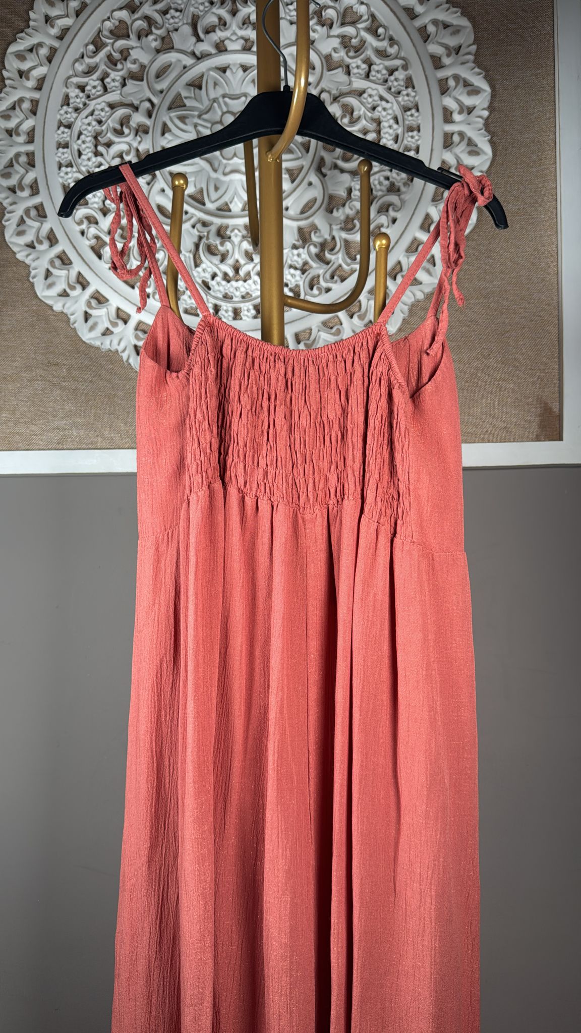 Vestido Bambula Teja