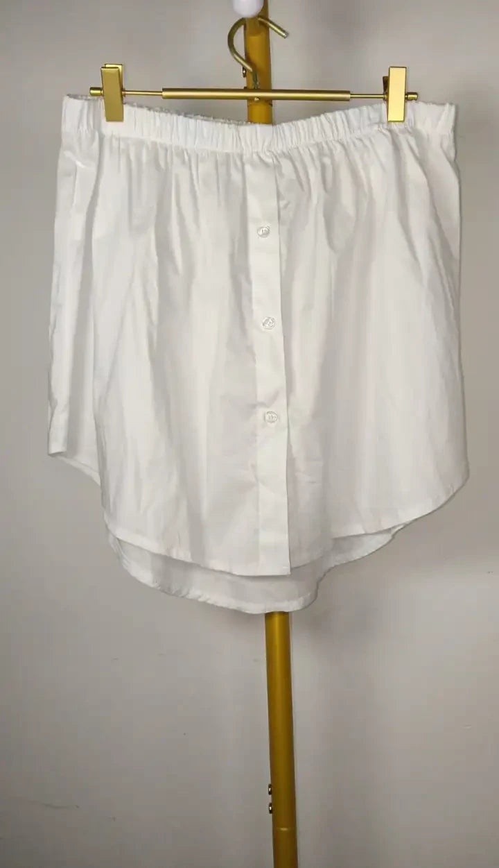 Alargador Camisa Blanco+