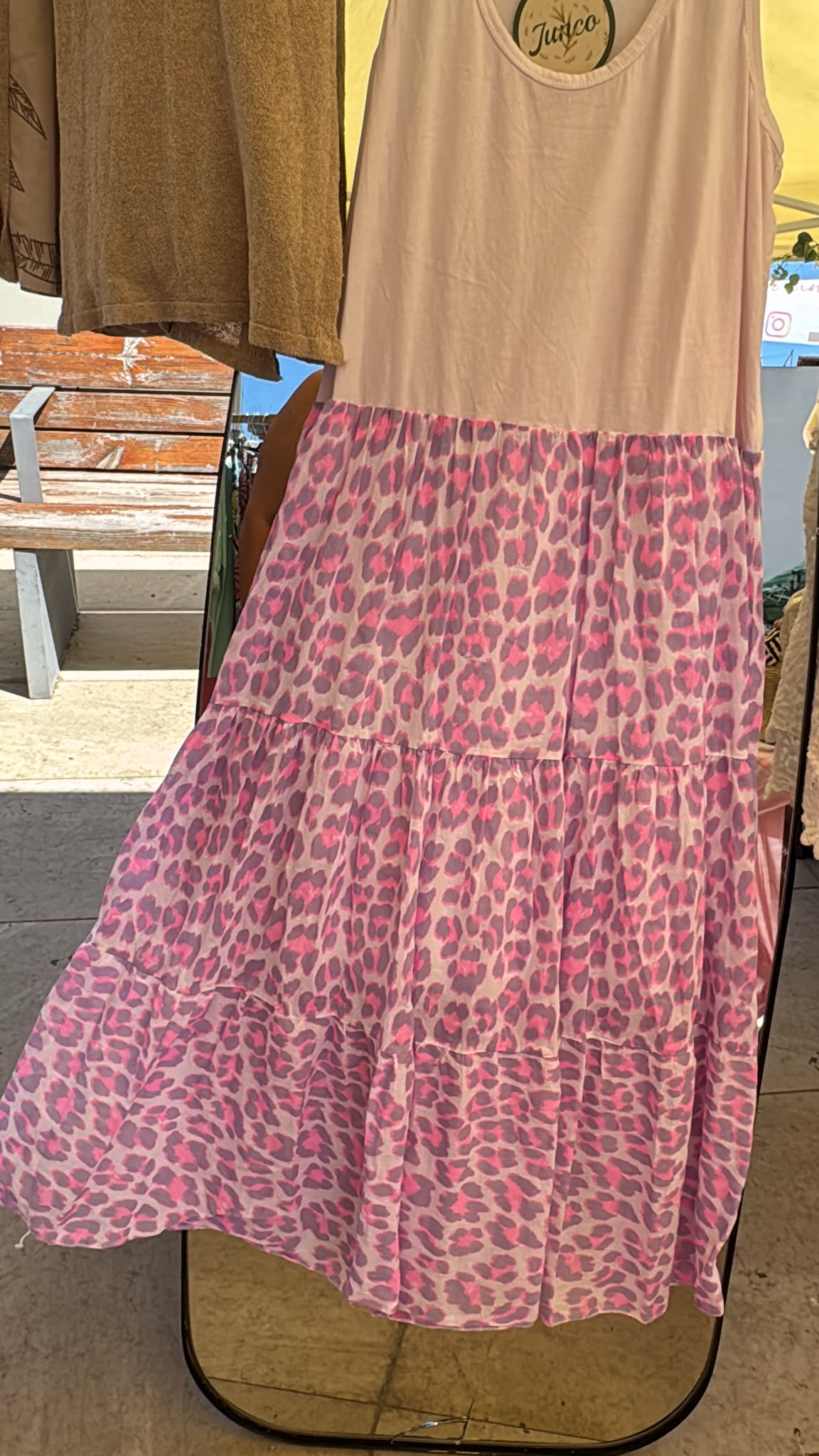 Vestido animal print