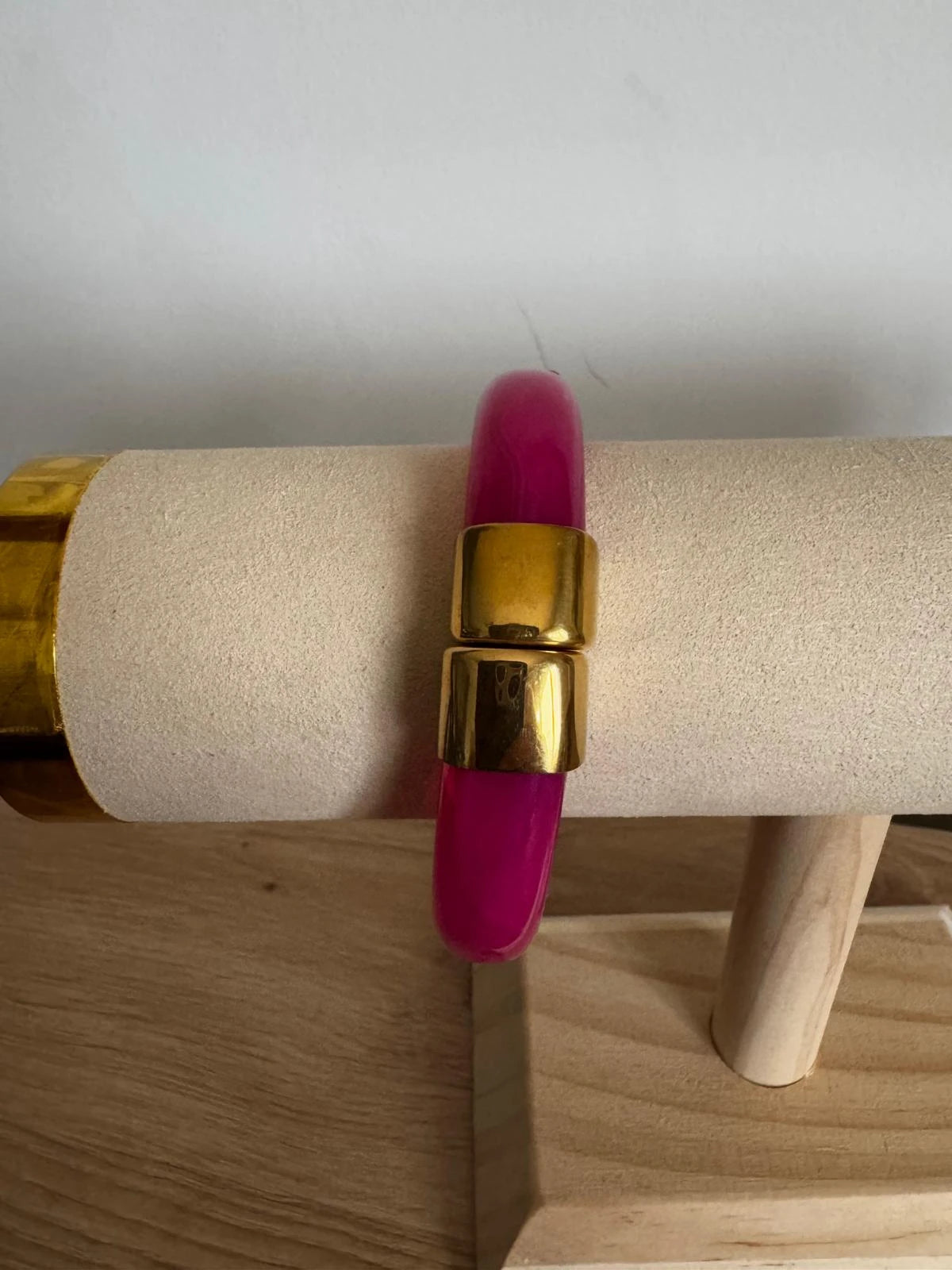Brazalete Rosa Dorado