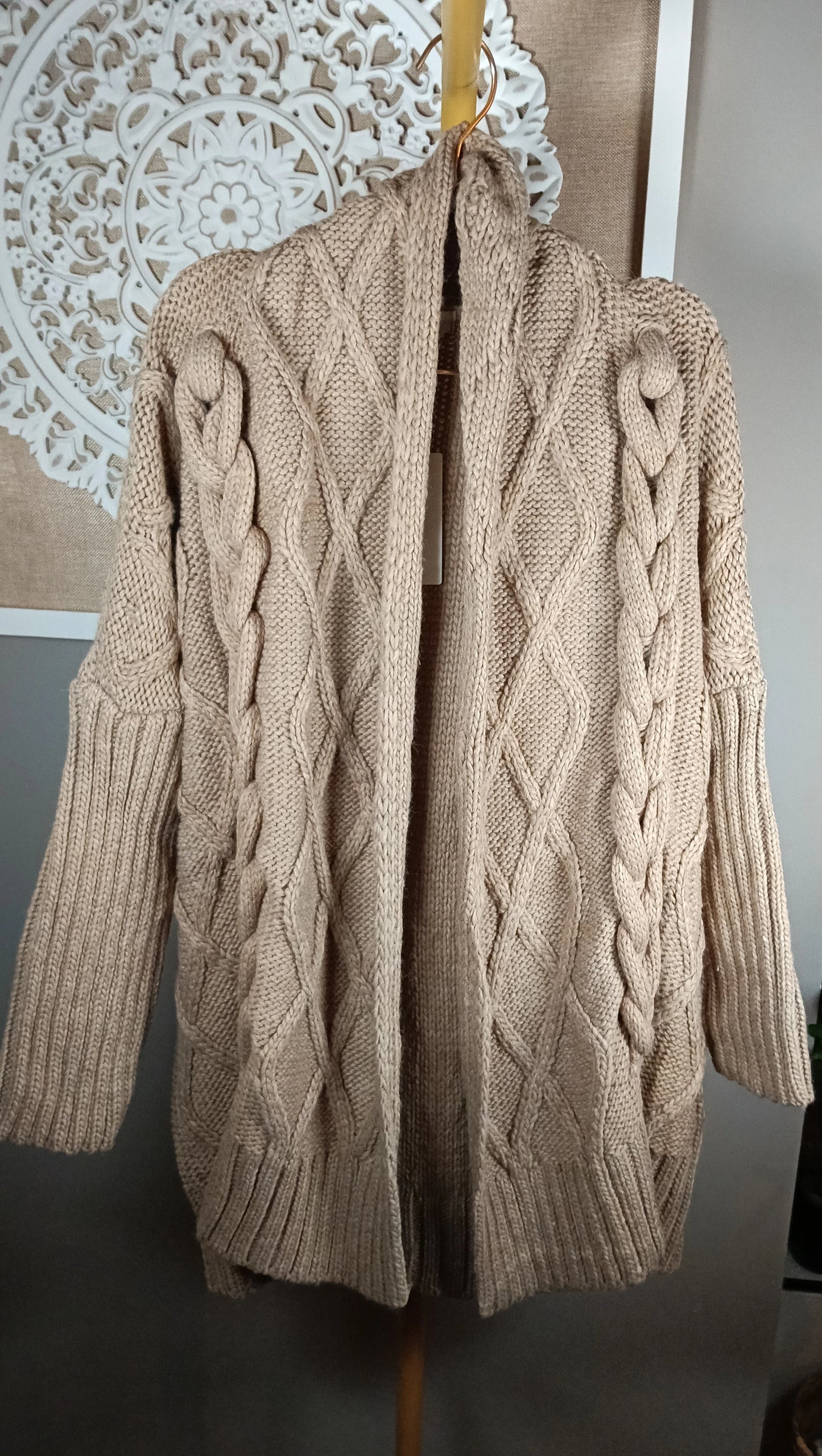 Chaqueta Punto Trenzas (2 colores)