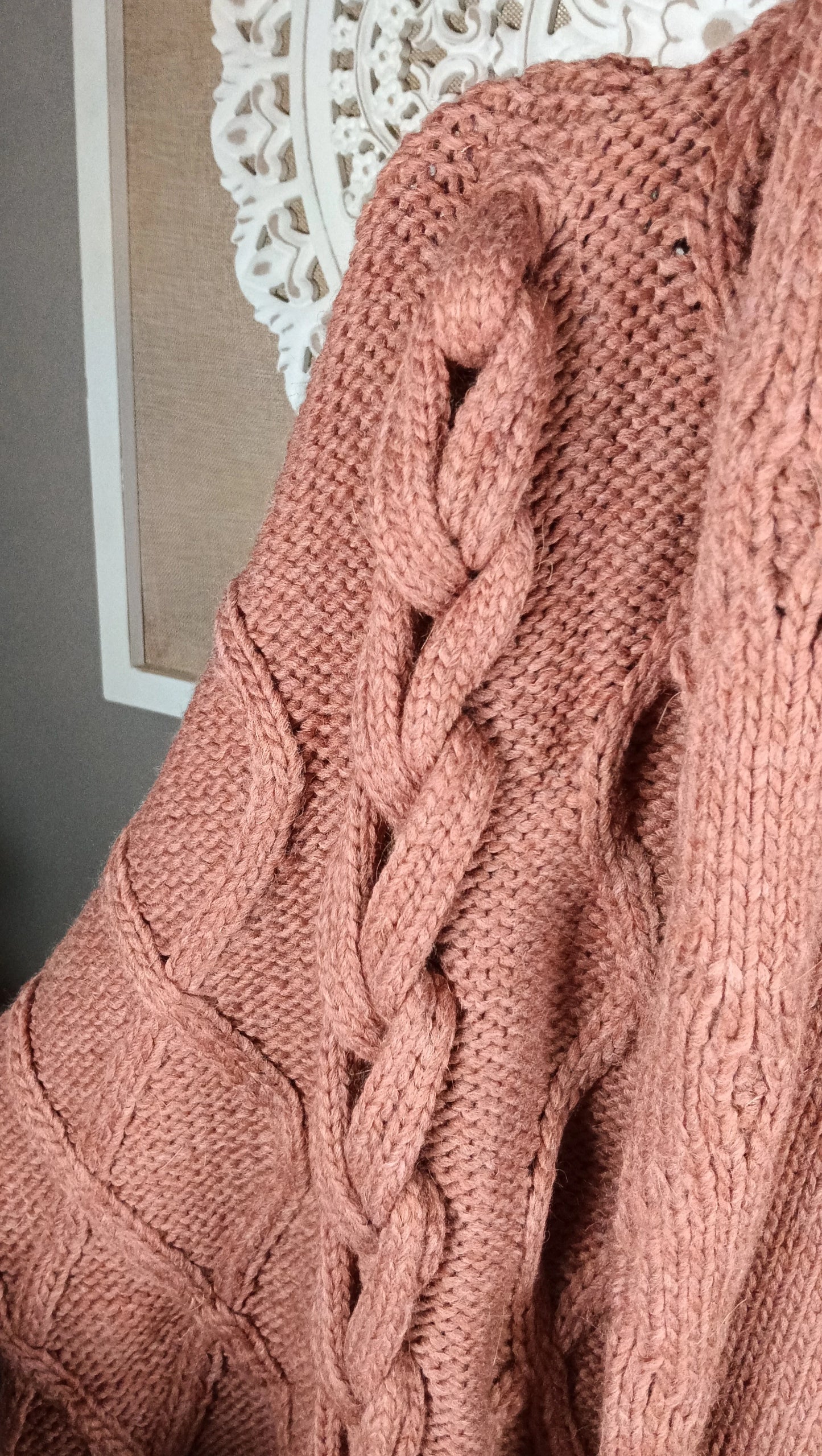 Chaqueta Punto Trenzas (2 colores)