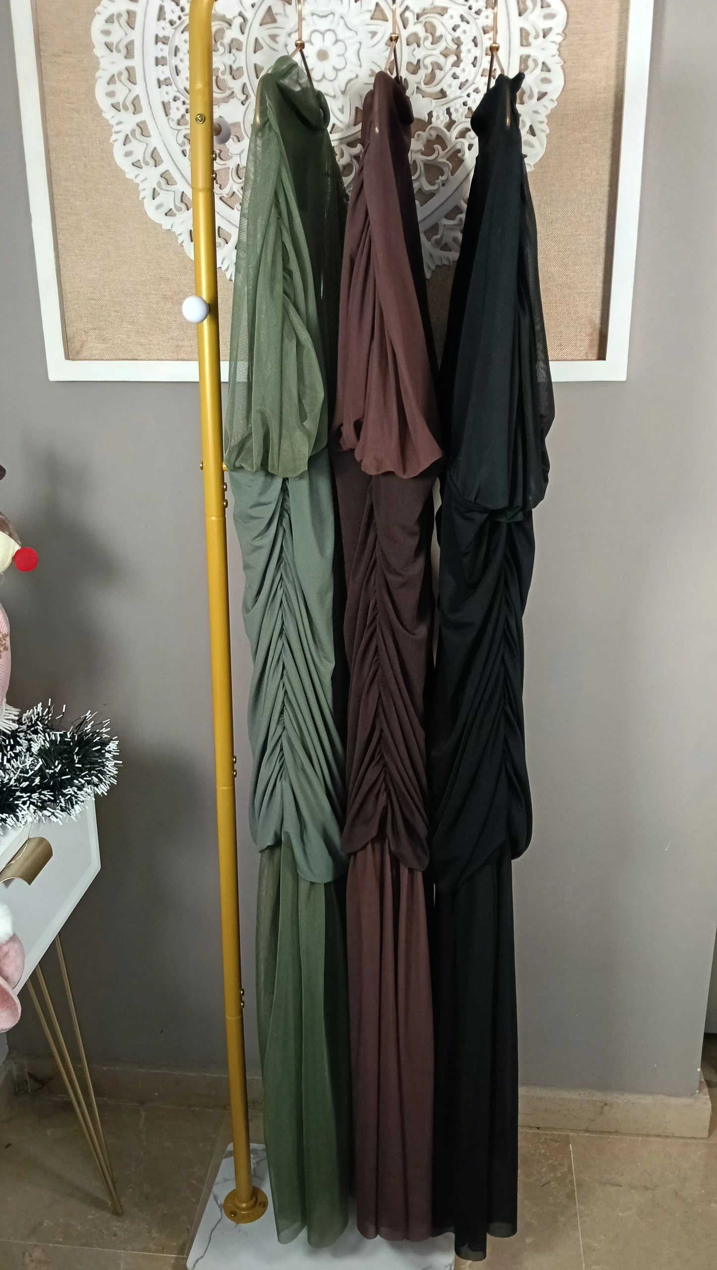 Vestido Largo Tul + (3 colores)