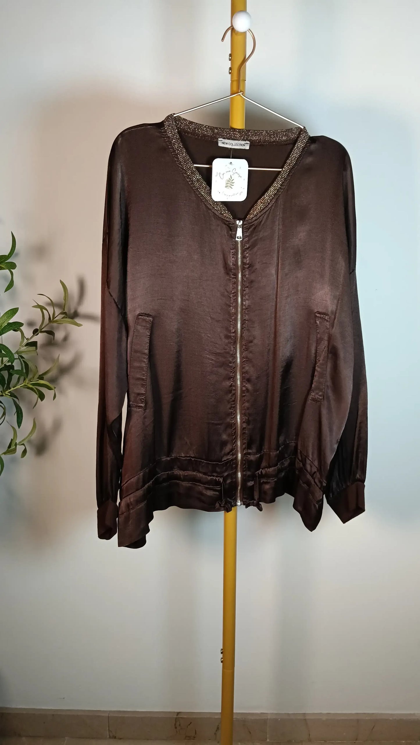 Chaqueta Bomber Aladín Satinada (4 colores)
