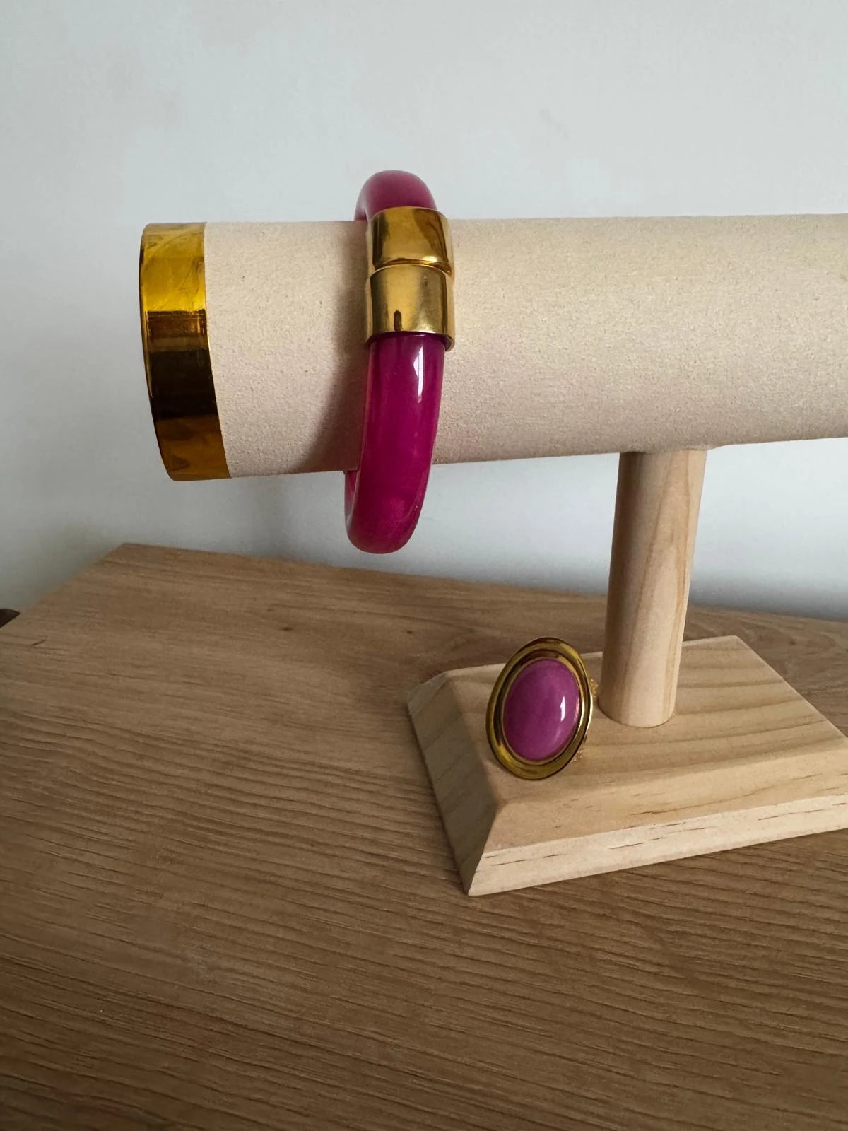 Brazalete Rosa Dorado