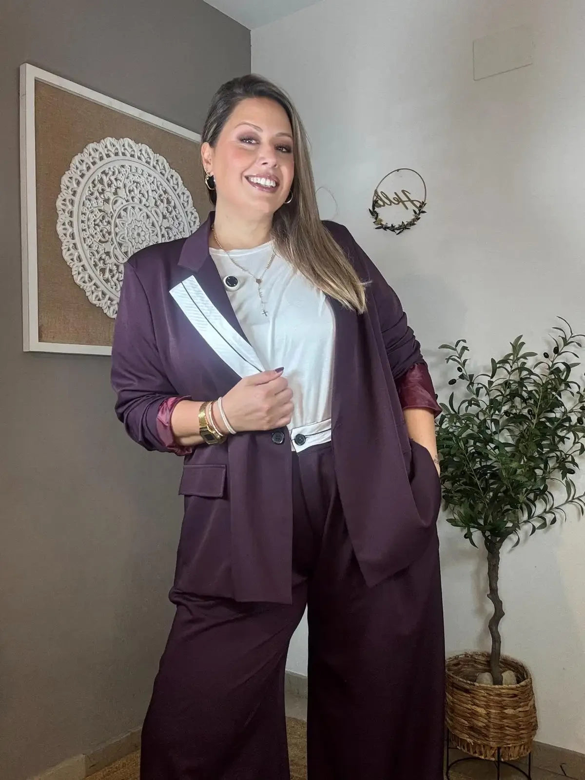 Traje Chaqueta Detalles Blancos (2 colores)