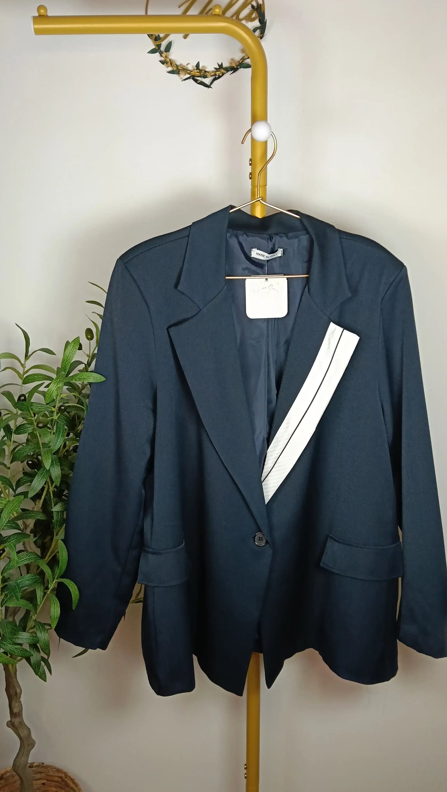 Traje Chaqueta Detalles Blancos (2 colores)
