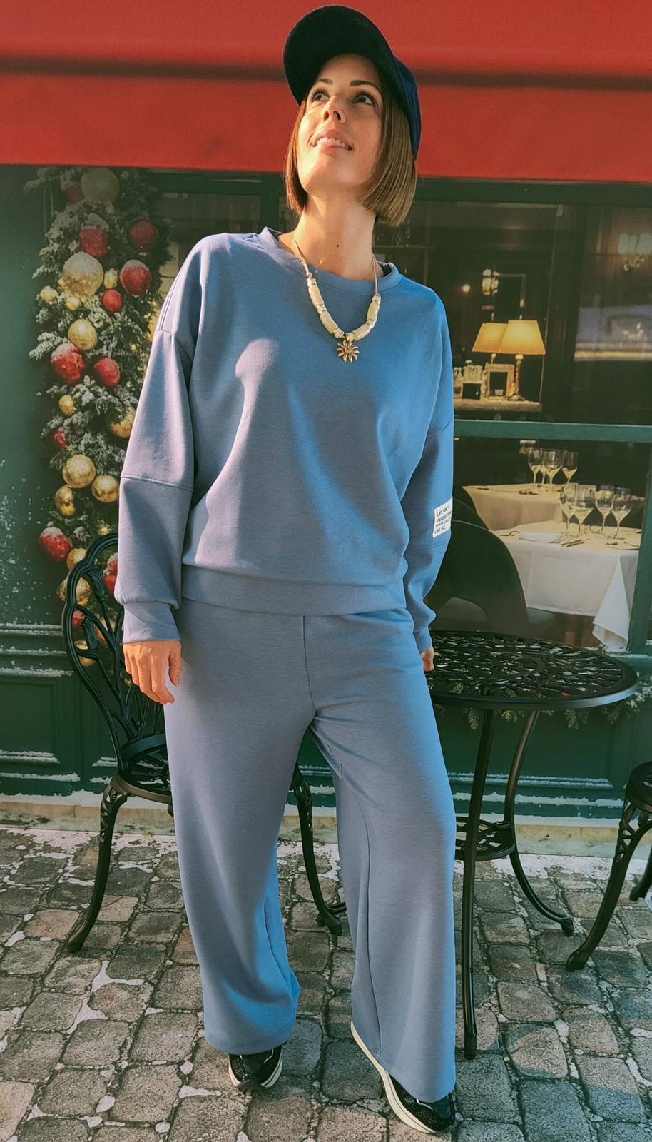 Chándal Conjunto letrero Sudadera Pantalón (3 colores)