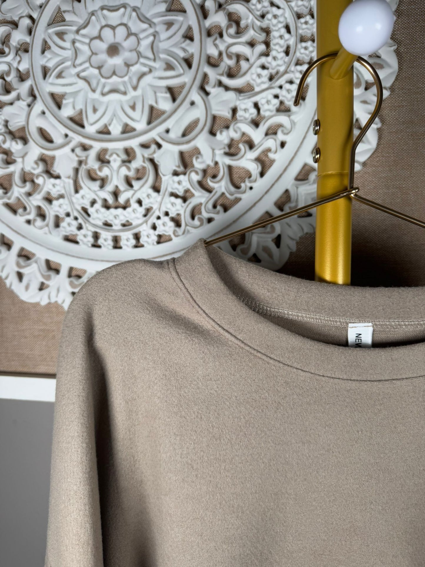 Sudadera Forro Polar con Perlas en Puños (3 colores)