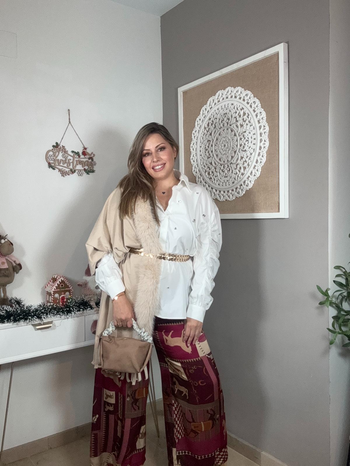 Pantalón Palazzo Estampado Caballos Boho 🐴✨ (3 colores)