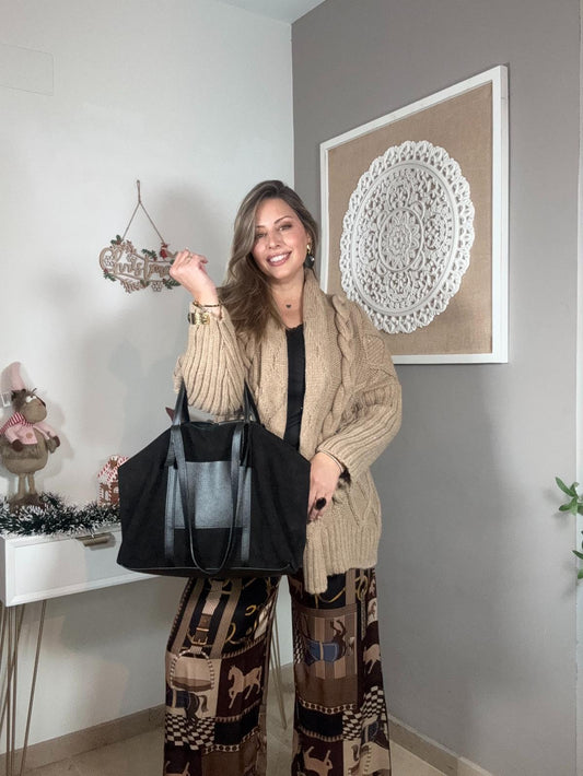 Chaqueta Punto Trenzas (2 colores)