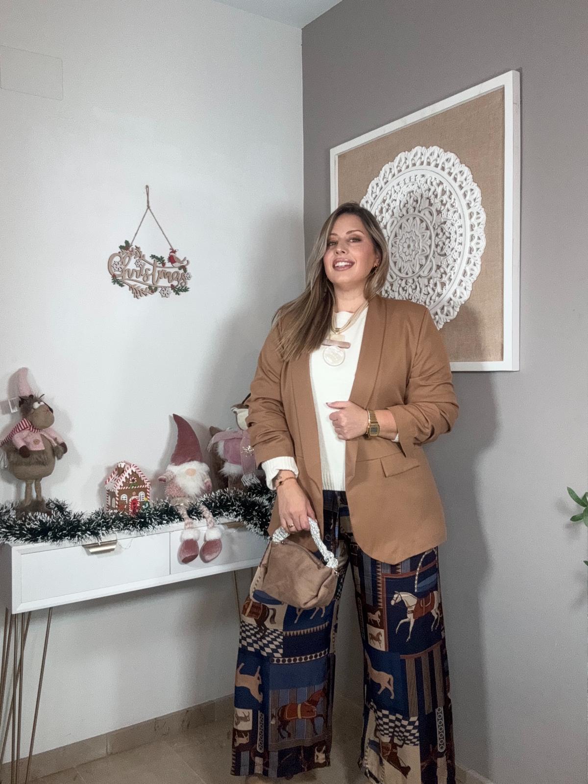 Pantalón Palazzo Estampado Caballos Boho 🐴✨ (3 colores)