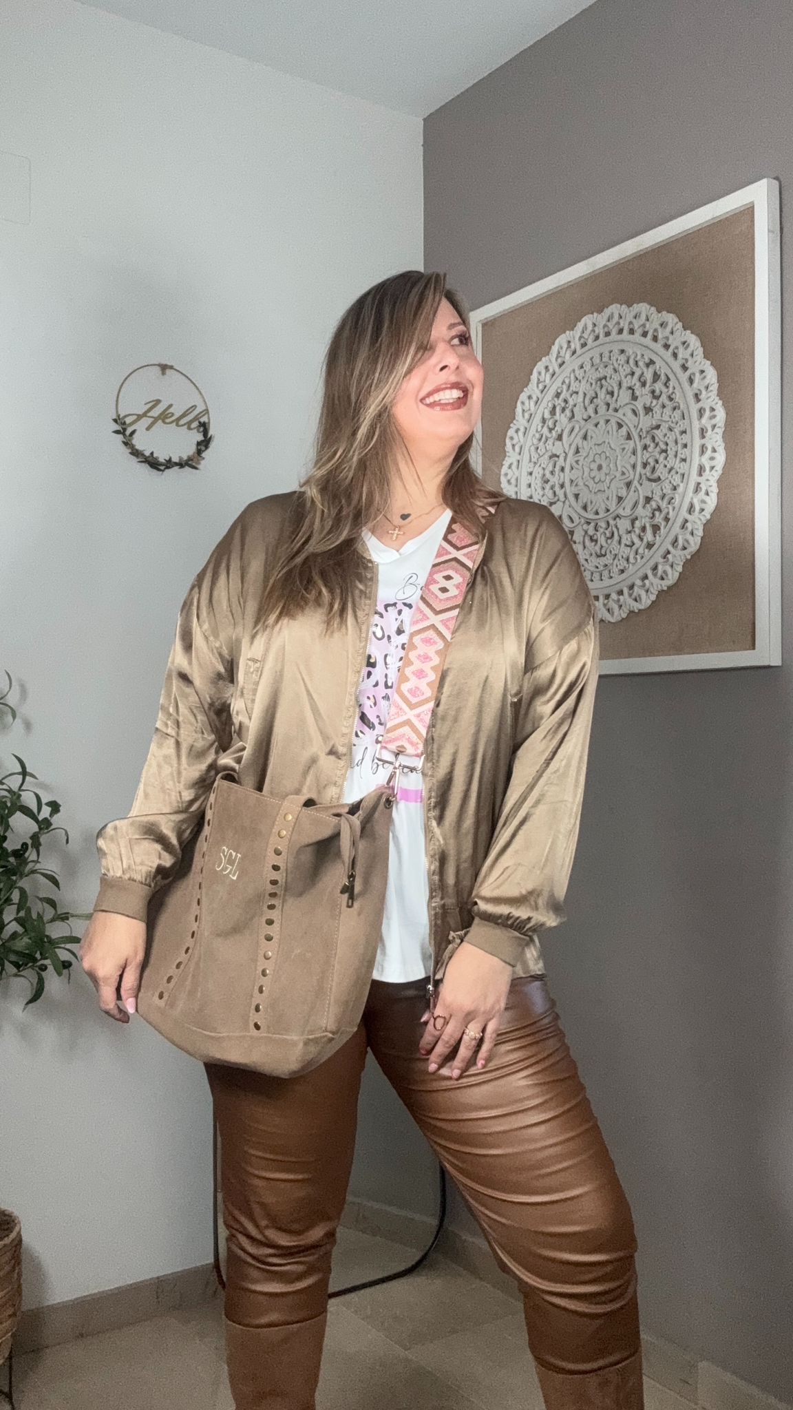 Chaqueta Bomber Aladín Satinada (4 colores)