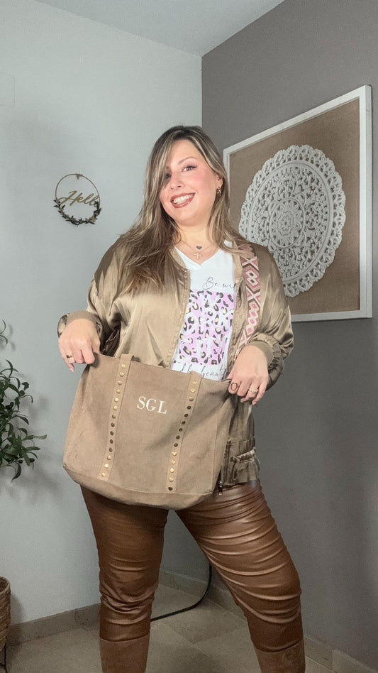 Bolso de ante Personalizable