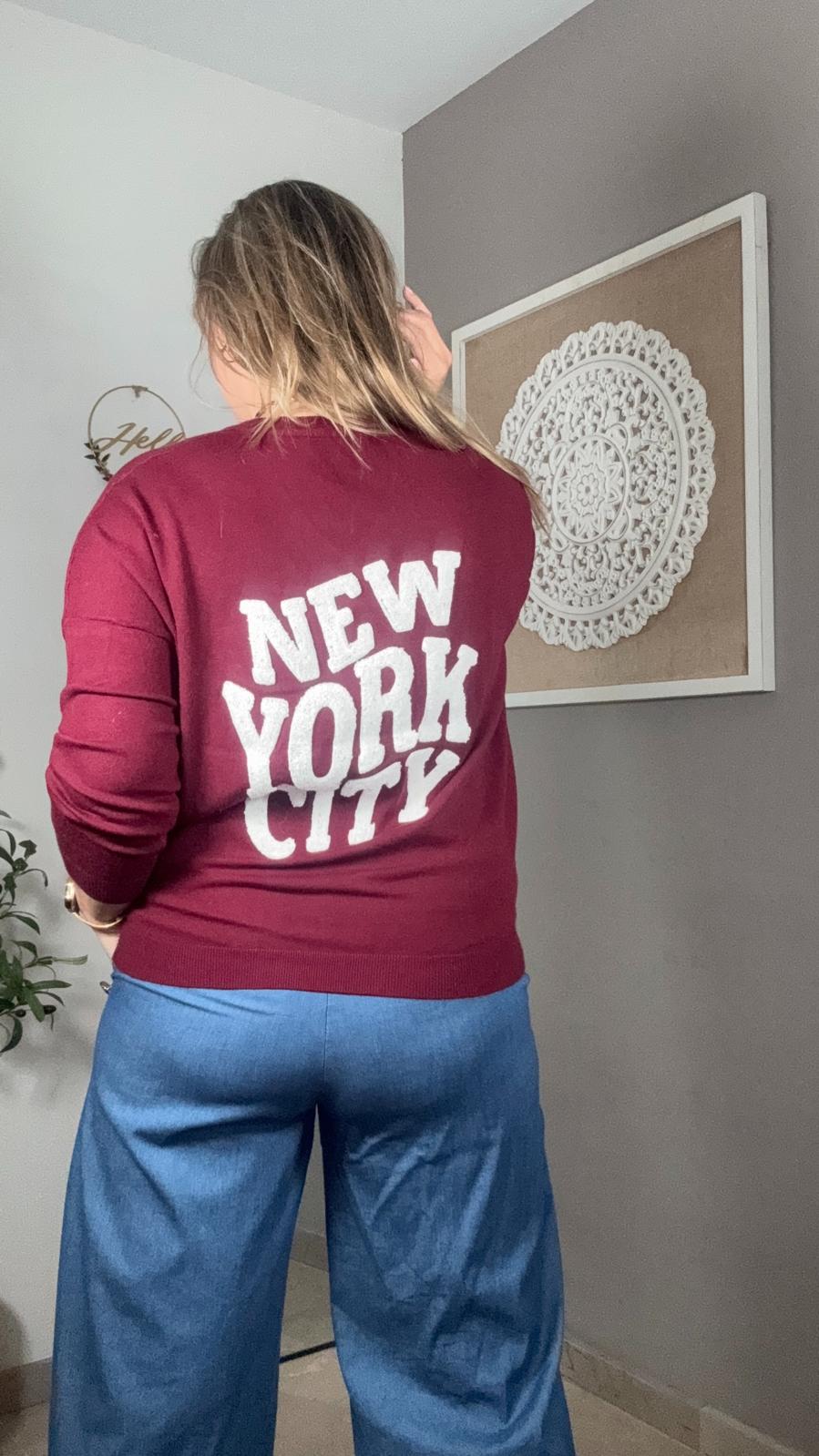 Jersey Punto M y NEW YORK CITY (3 colores)