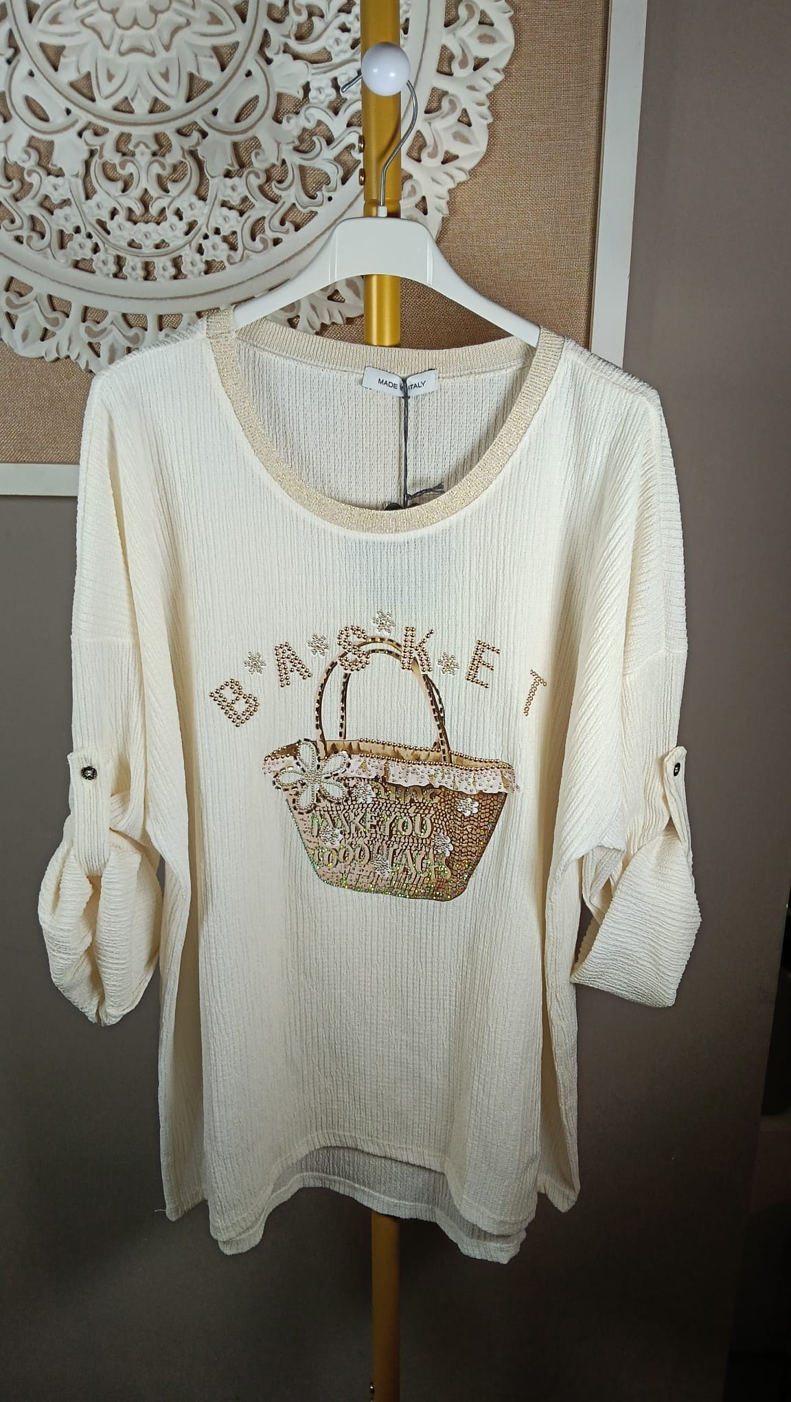 🧺 Camiseta BASKET con brillos (2 colores)