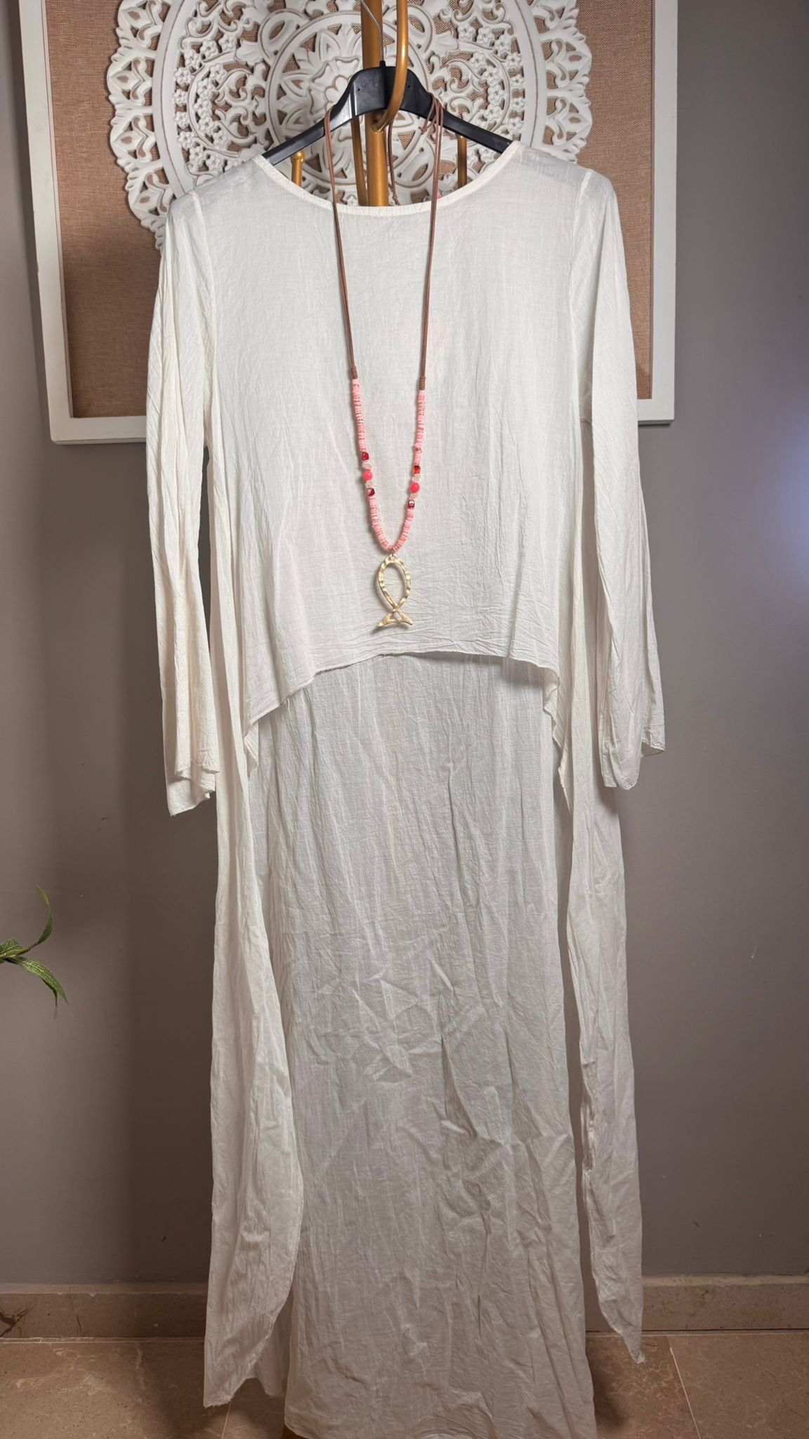 🌿 Blusa asimétrica
