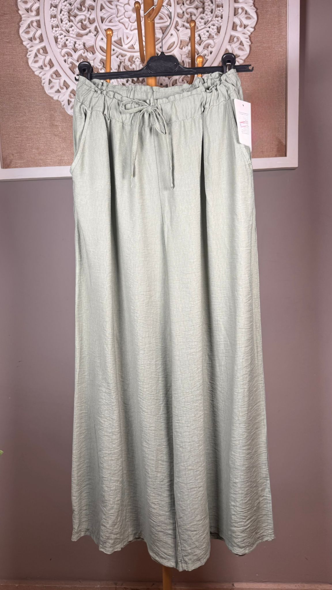 Pantalón Palazzo fluido (4 colores)