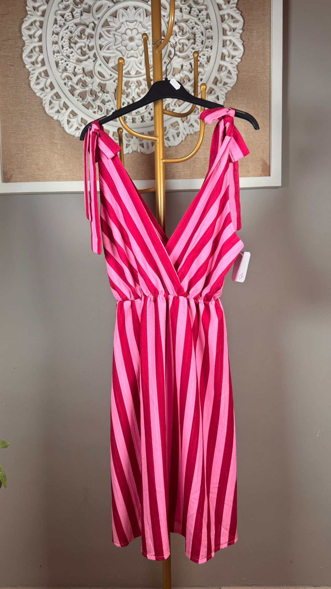 🎀 Vestido Corto de Rayas (2 colores)