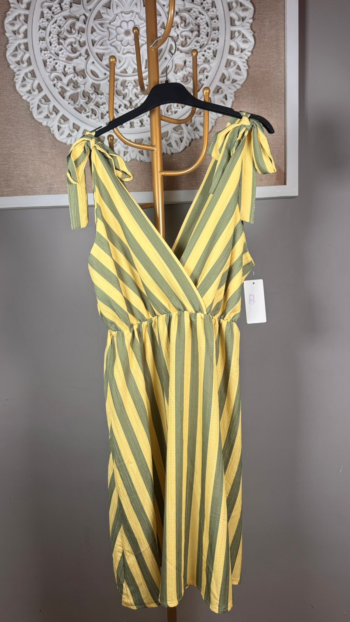 🎀 Vestido Corto de Rayas (2 colores)