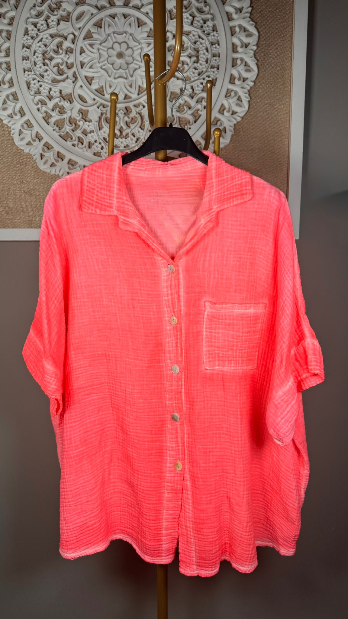 Conjunto Bambula Coral Flúor