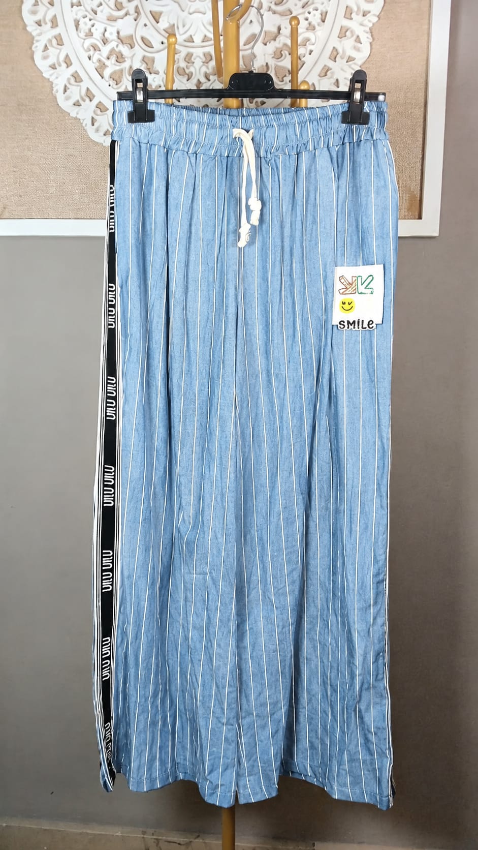 Pantalón Denim Smile con Bolsillos (2 colores)