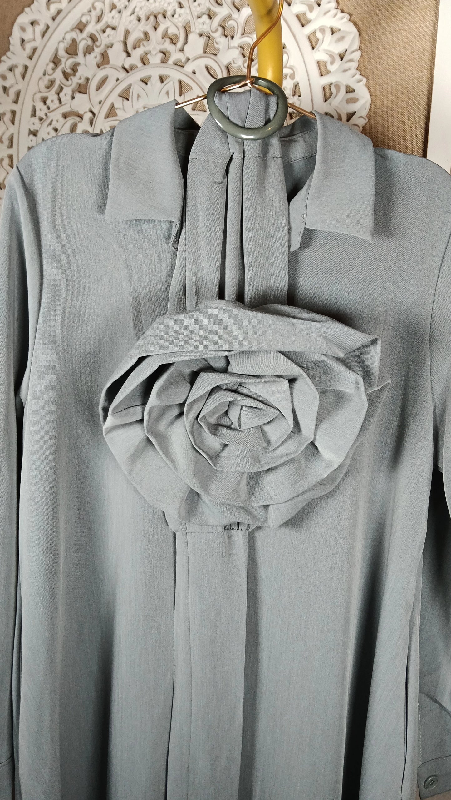 Vestido Camisero Rosa Cinturón (2 colores)