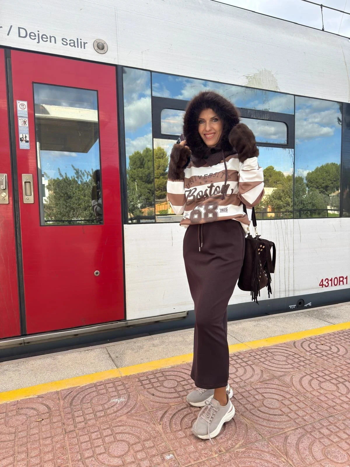 Falda Tejido Sudadera (3 colores)
