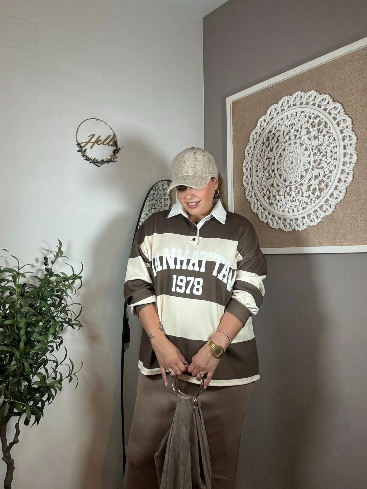 Sudadera Rugby Manhattan 1978