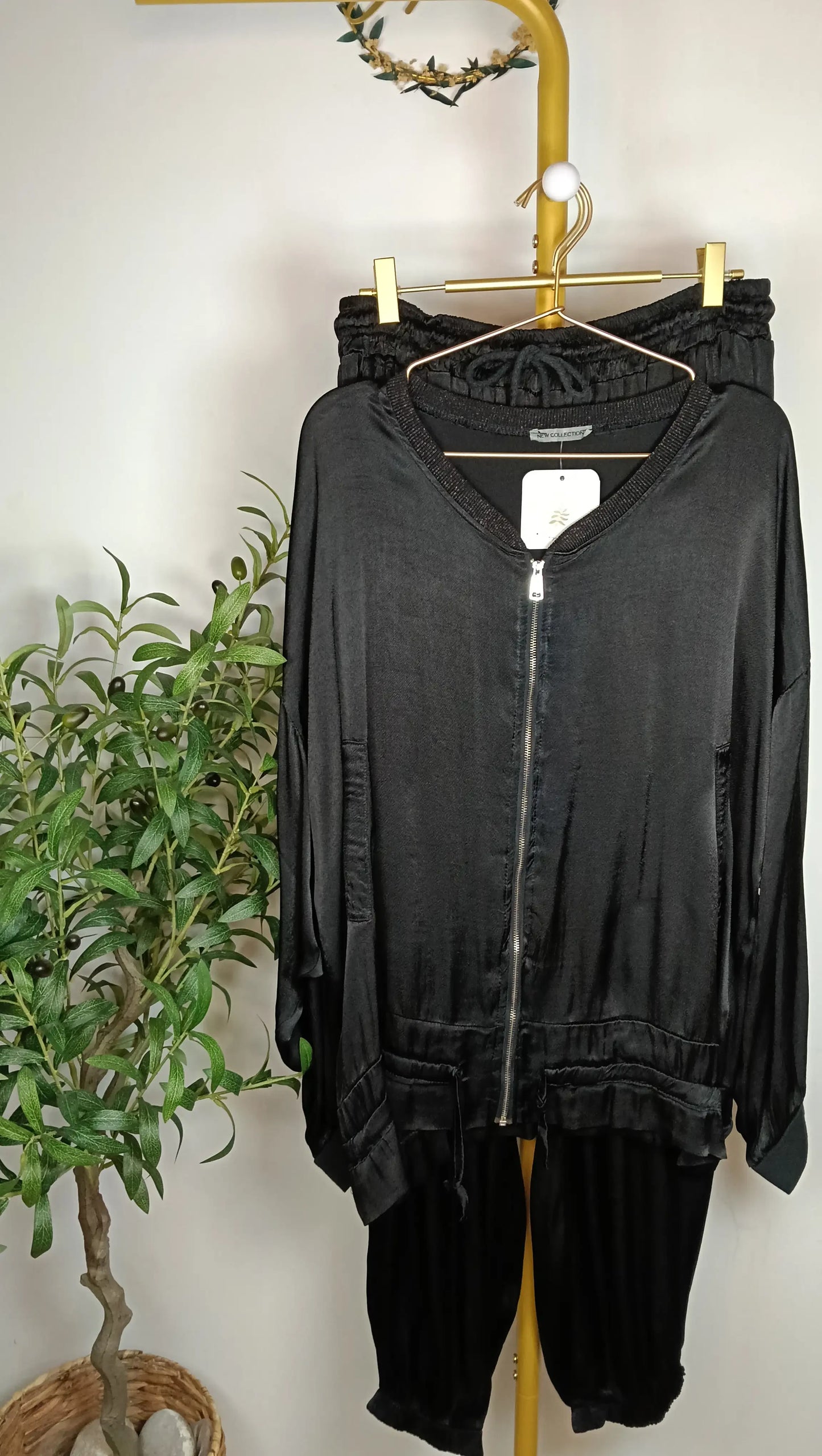 Chaqueta Bomber Aladín Satinada (4 colores)