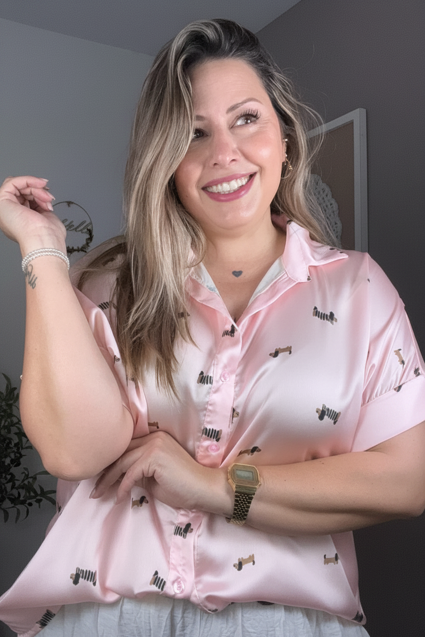 Camisa rosa - foto 1