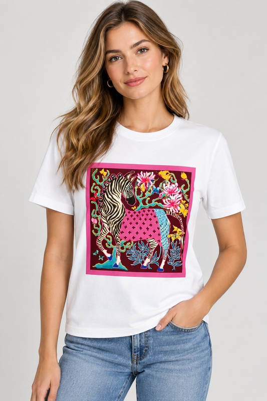 Camiseta Cebra - Modelo
