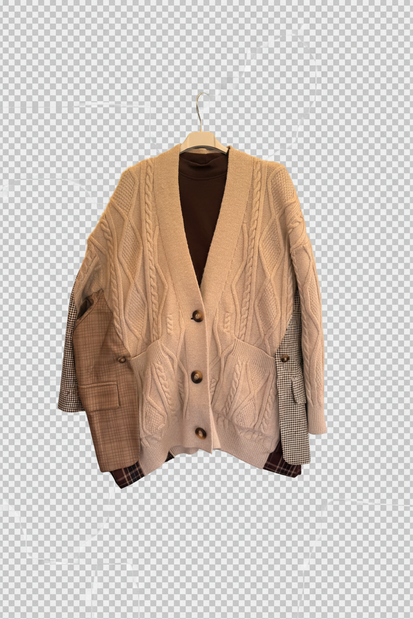 Chaqueta punto frontal 2