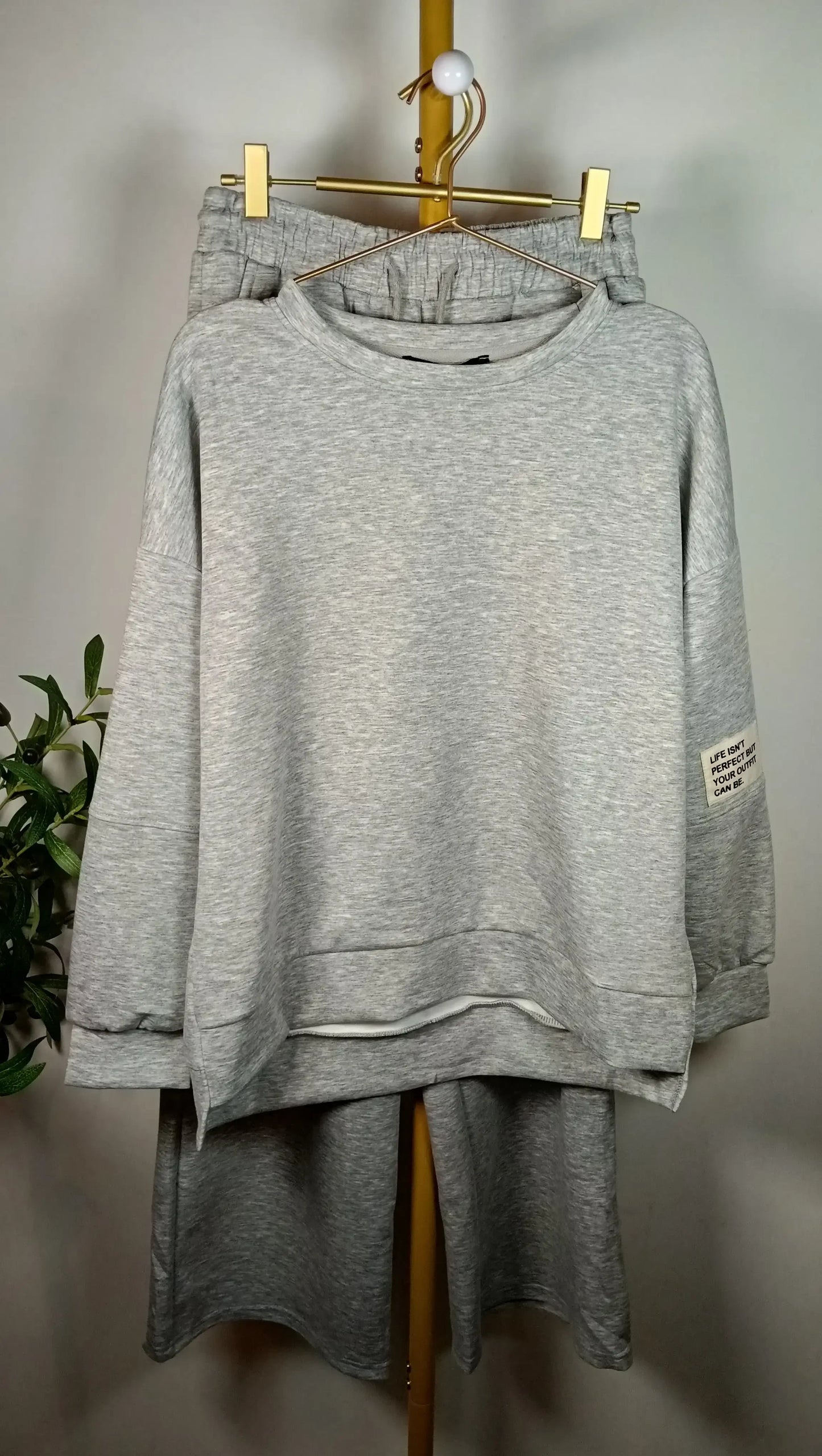 Chándal Conjunto letrero Sudadera Pantalón (3 colores)