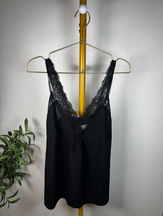 Lencera Satinada Encaje (3 colores)