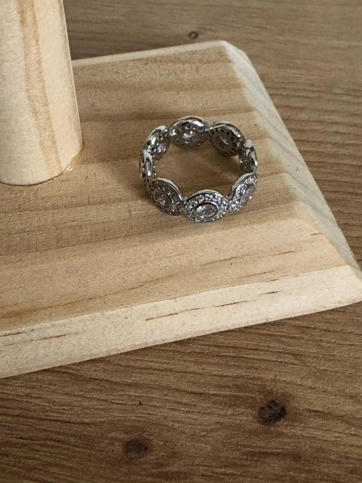 Anillo Inspiración Swarovski Ajustable