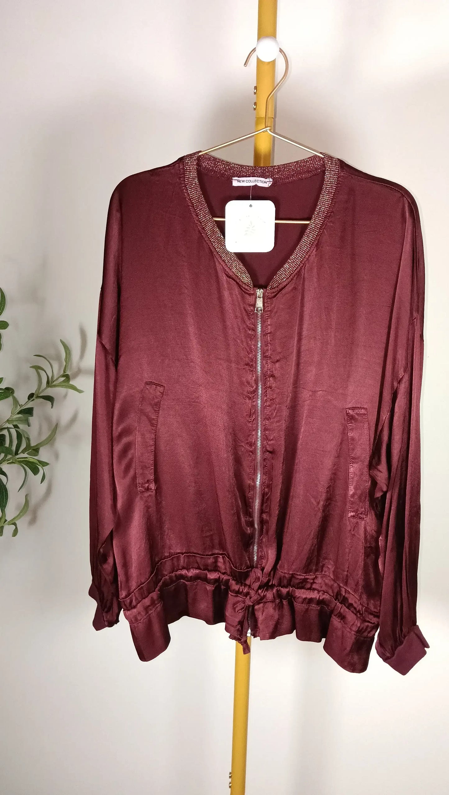 Chaqueta Bomber Aladín Satinada (4 colores)