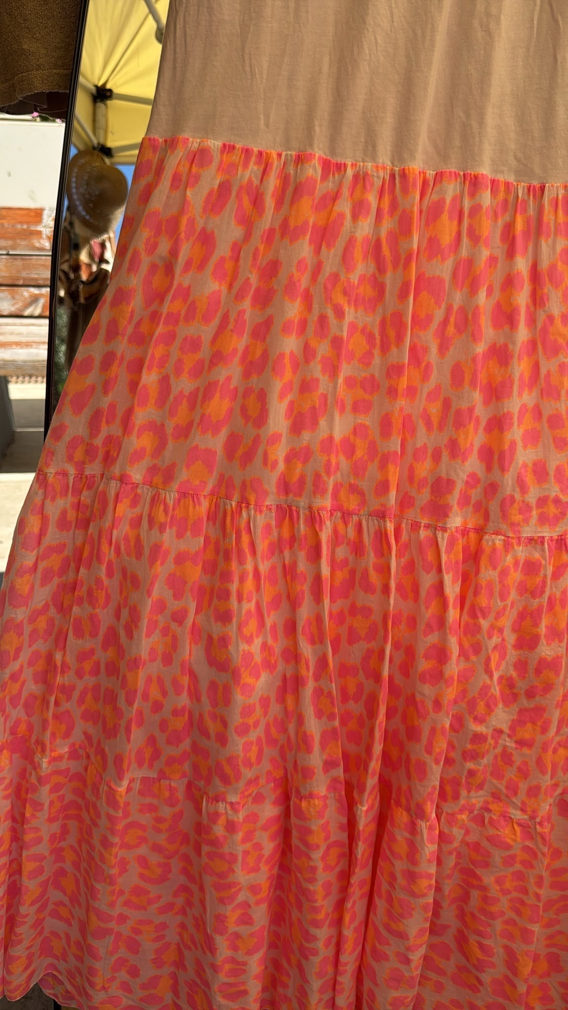Vestido animal print
