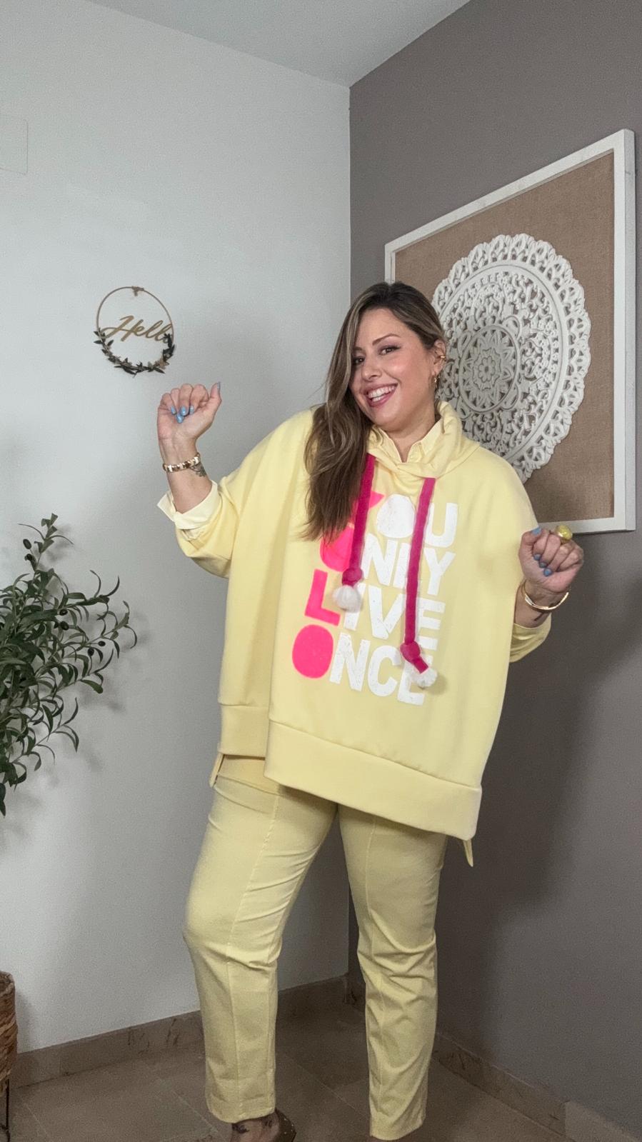 🤍 Pantalón tejido milano con Cinturón Incluido (2 colores)