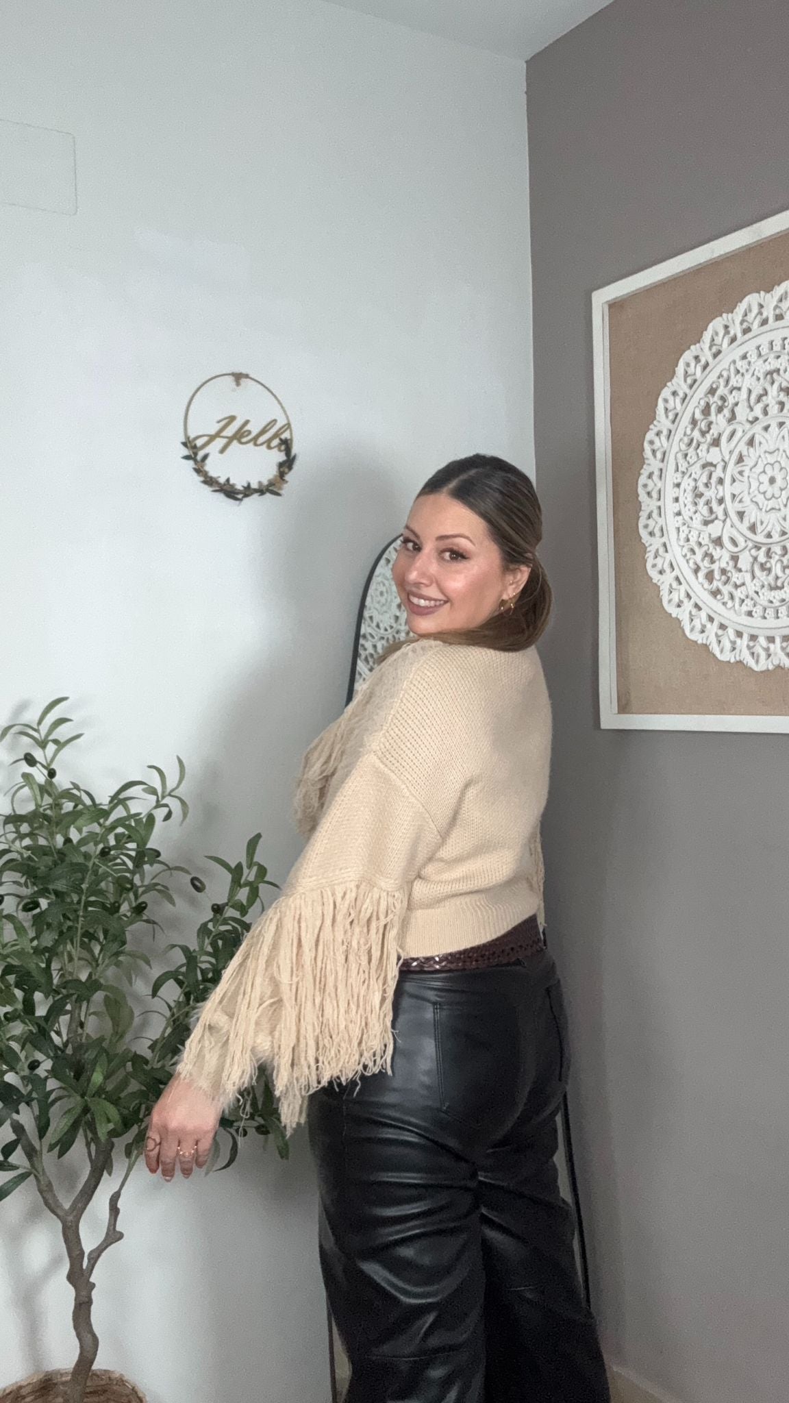 ✨ Jersey Flecos Beige