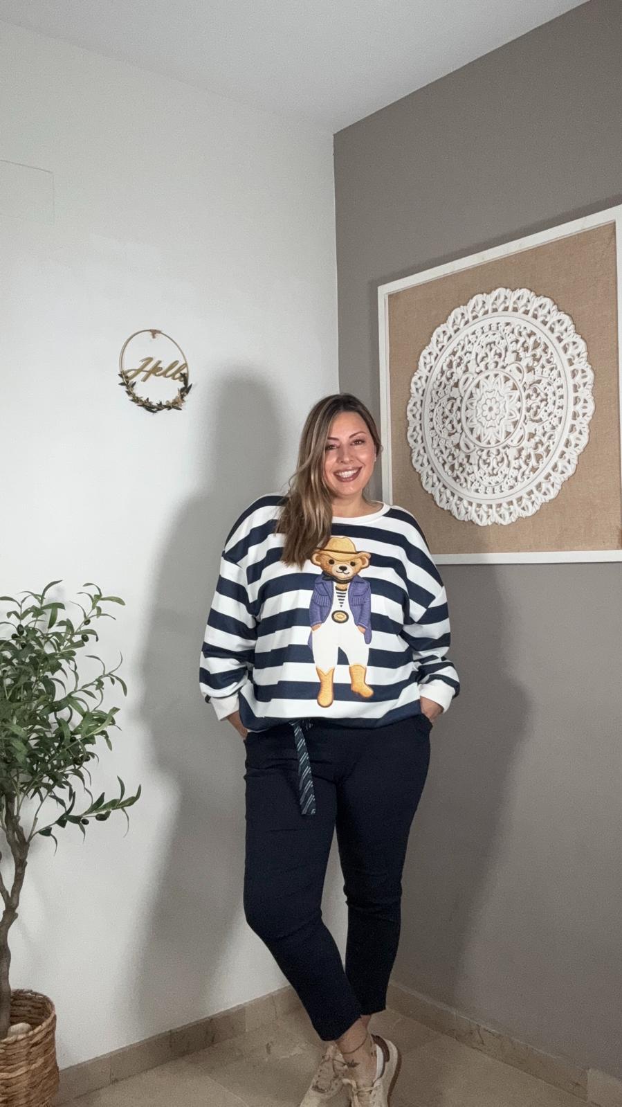 Sudadera Oso Capa de Aire (2 colores)
