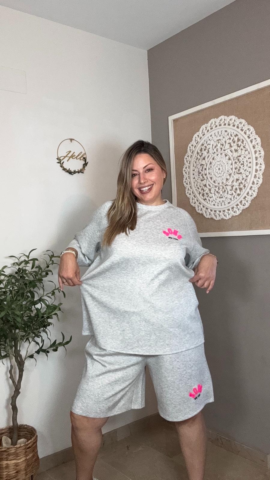 Conjunto Boho Soho New York Gris