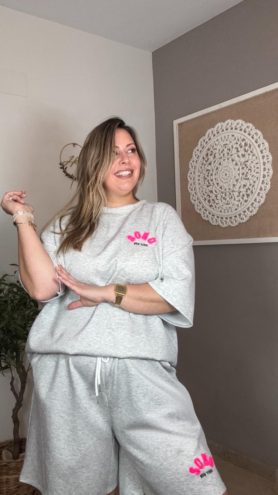 Conjunto Boho Soho New York Gris